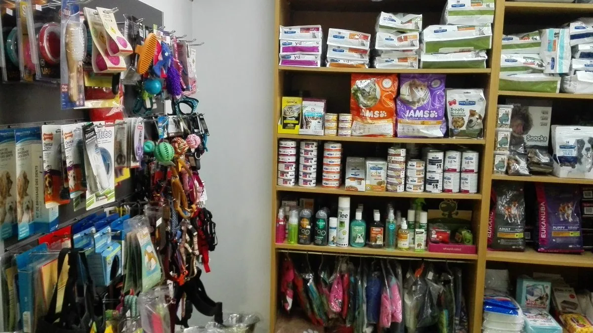 Tienda de productos veterinarios